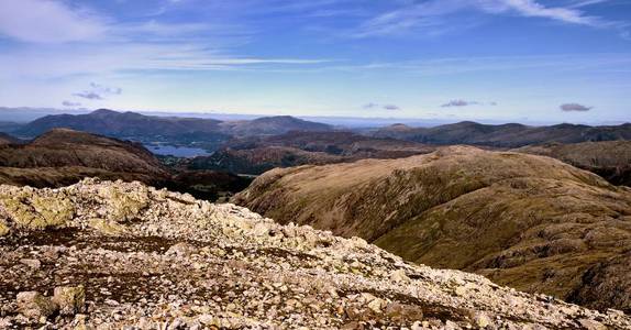 Glaramara 和阿伦峭壁