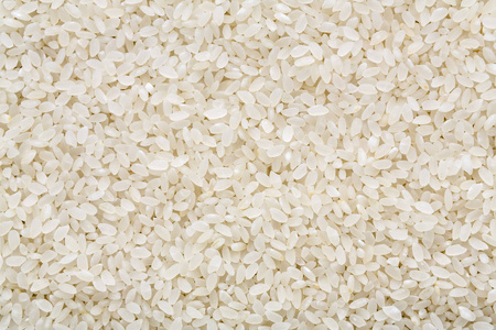 白米饭背景和纹理，副本空间
