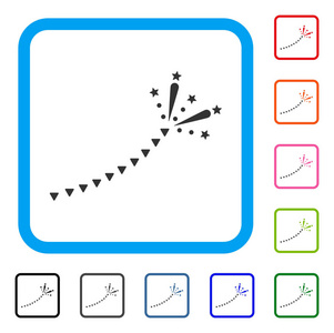 烟花爆竹跟踪框架的图标