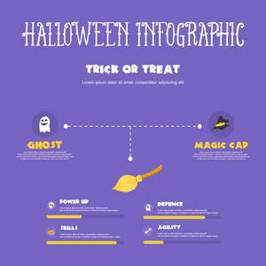 万圣节风格图矢量图