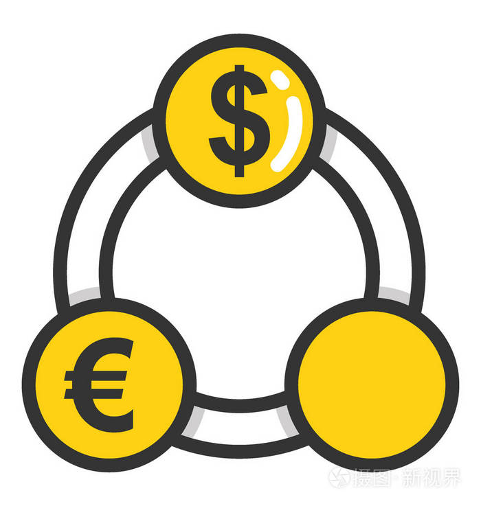 外汇矢量图标