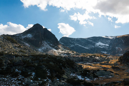 从里拉山，保加利亚的风景