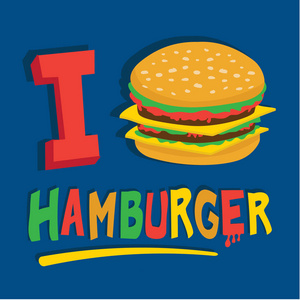 三明治字体图片