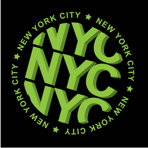 纽约纽约纽约纽约纽约时报字体T恤衫图形