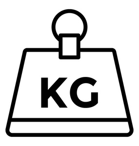 重量图标光栅重量矢量图标照片