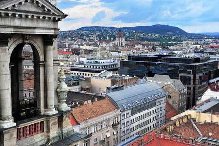 布达佩斯市中心的热门视图