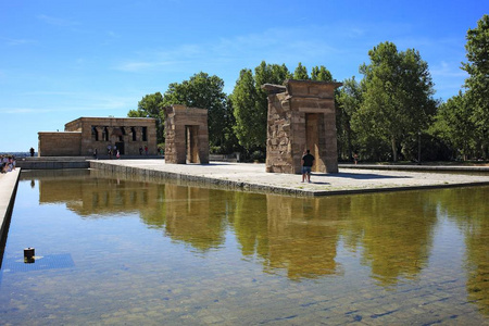 西班牙 Madid 西 Debod 古埃及神庙