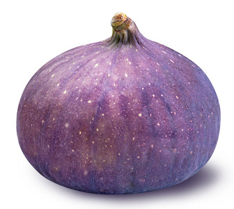 一半切无花果特写图片