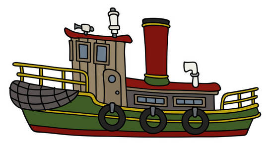 有趣的蒸汽拖船照片