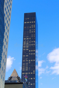 纽约市的摩天大楼