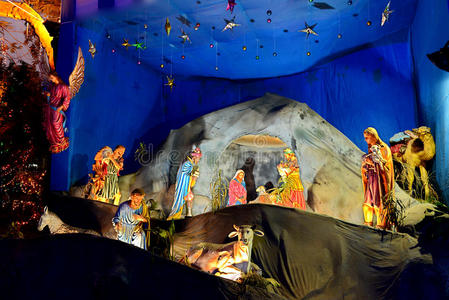 加尔各答的圣诞节庆祝活动图片