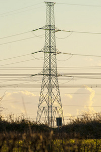 发电机 塔架 能量 网格 建筑学 行业 环境 框架 基础设施