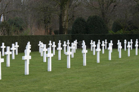 第一次世界大战美国墓地弗兰德斯场比利时瓦雷根