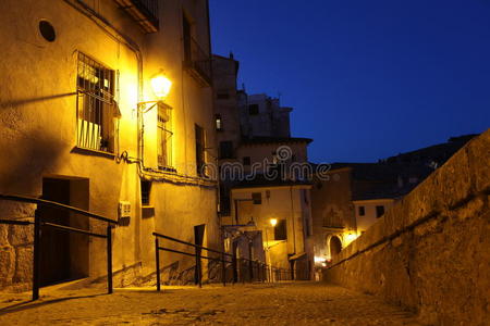 风景如画，在cuenca，castilla la ma有住宅