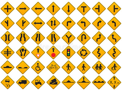 交通标志大全图片大全