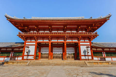奈良今日记建筑群的楚门