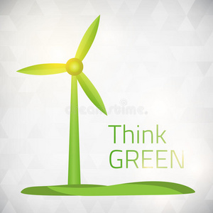 生态思考绿色风电