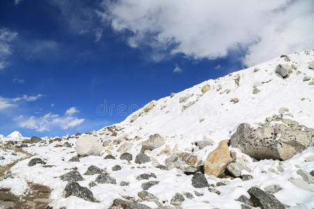 来自珠穆朗玛峰的雪