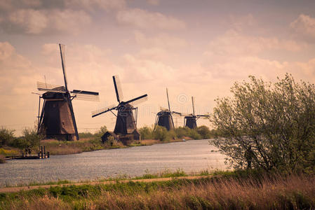 荷兰复古风车