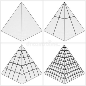 从简单向量到复杂向量的金字塔剖分