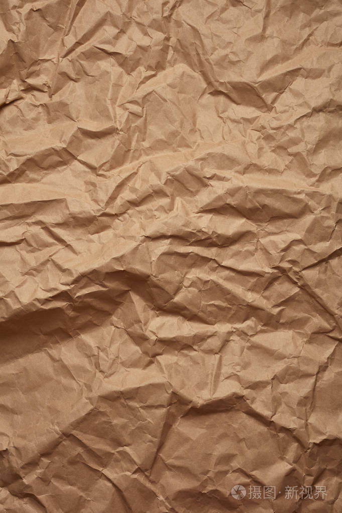 弄皱的纸的质地