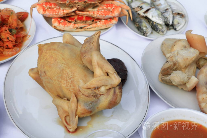 鸡是祭祀的祭品