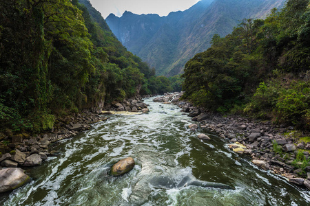 印加古道, 秘鲁2017年8月03日 印加 Tr 的河流通道