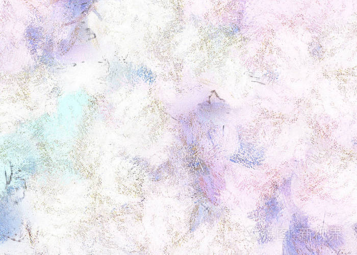 抽象纹理印象派背景.画在画布上水彩画水彩画.数字手绘艺术.