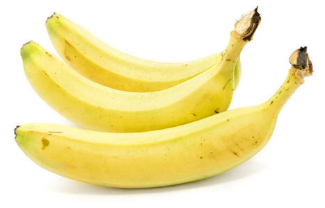 孤立的新鲜香蕉