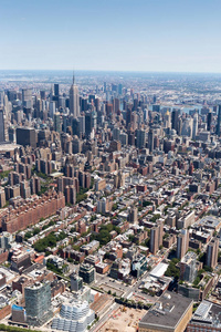 高分辨率视图的纽约城美国