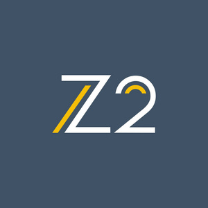 带字母和数字 Z2 的徽标