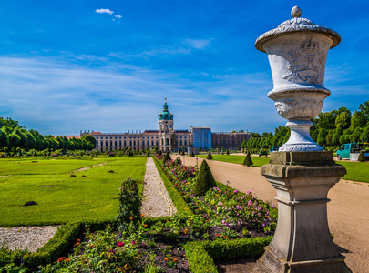 目的地德国德国柏林夏洛滕堡皇宫复古风格著名旅游目的地照片