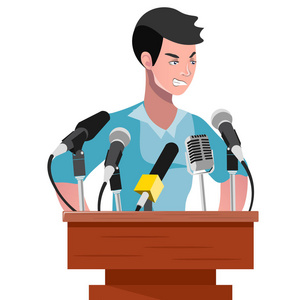 政治演说家图片-政治演说家素材-政治演说家插画-摄图新视界