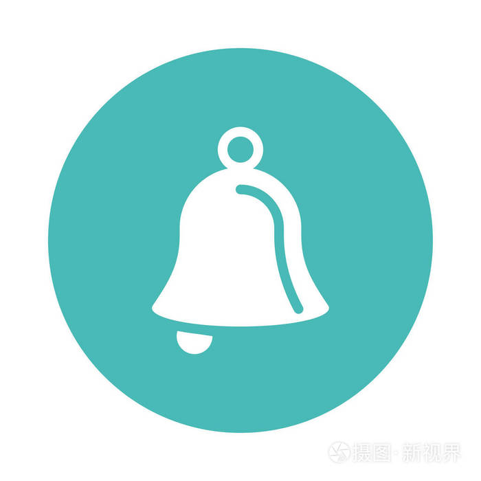 响铃标志符号颜色圆圈图标