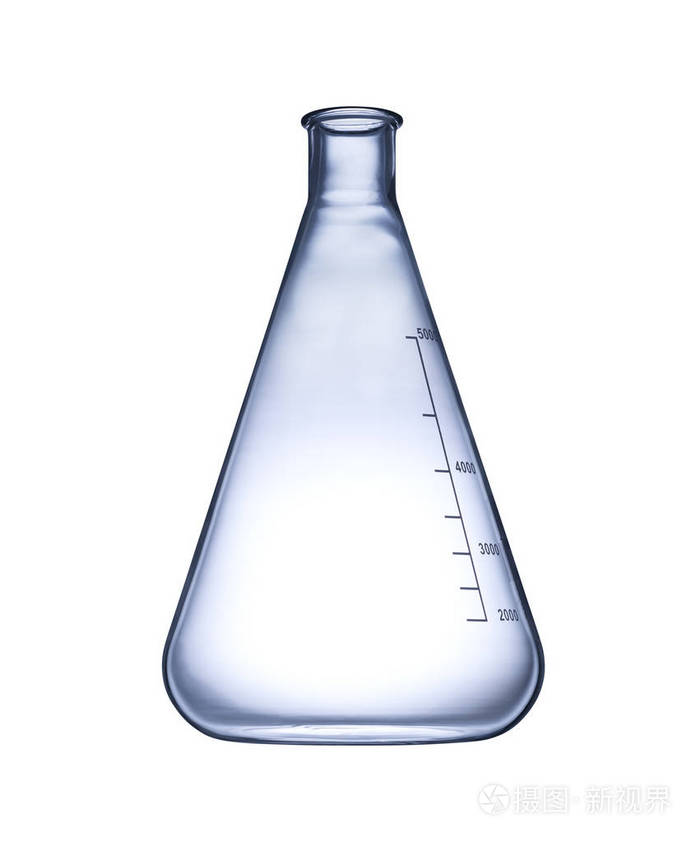 实验室测量烧杯白色隔离