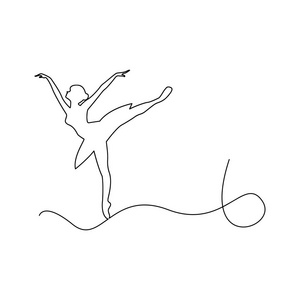 芭蕾舞者画法图片