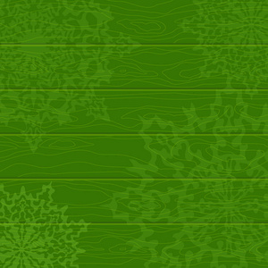 圣诞节绿色木背景