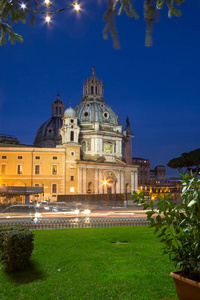 圣塔玛丽亚迪洛雷托和最神圣的名字的玛丽在罗马，意大利