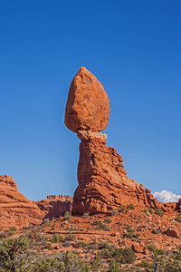平衡的岩拱国家公园