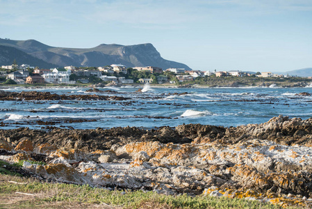 南非拜附近的 Kleinbaai 渔村