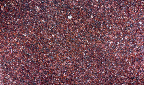 花岗岩纹理, 红底黑色和灰色斑点