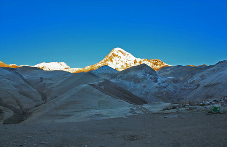 Kazbek 山上的日出, 乔治亚