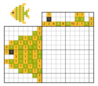 数字拼图 (拼图), 鱼照片