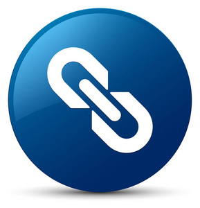 链接图标蓝色圆形按钮照片