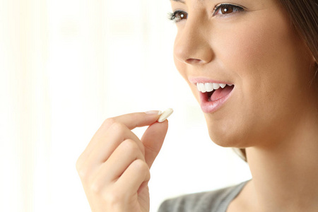 妇女口服药照片