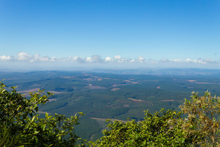 从神的窗口布莱德河峡谷全景的观点