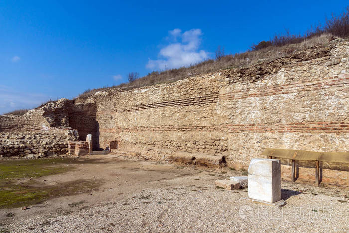 赫拉克利亚 sintica-保加利亚马其顿菲利普二世建造的古希腊城邦遗址