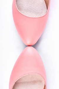 粉红色皮鞋, 顶部视图