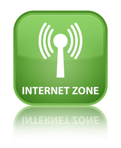 互联网区 wlan 网络 专用软绿色方形按钮