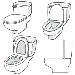 抽水马桶图片-抽水马桶素材-抽水马桶插画-摄图新视界